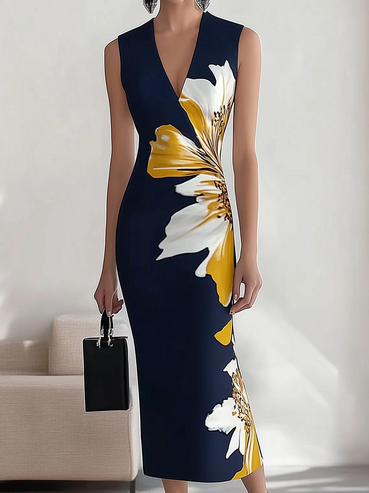 Lily | Elegancka Sukienka Midi na Plażę i Festiwal