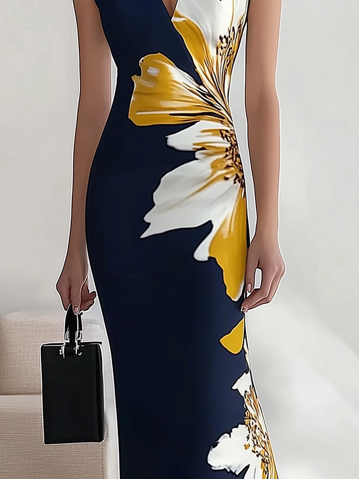 Lily | Elegancka Sukienka Midi na Plażę i Festiwal