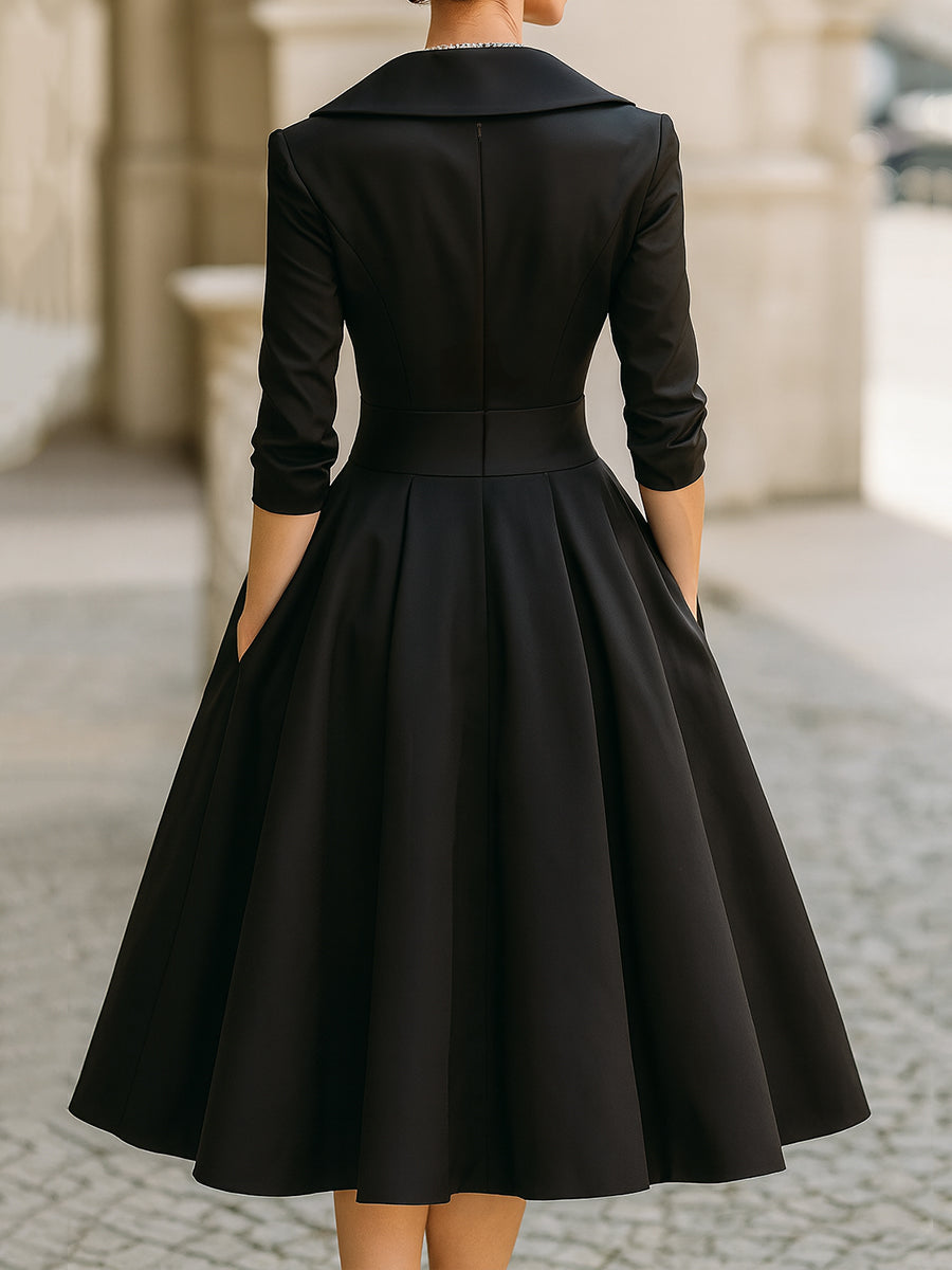 ALICIA | Elegancka sukienka midi