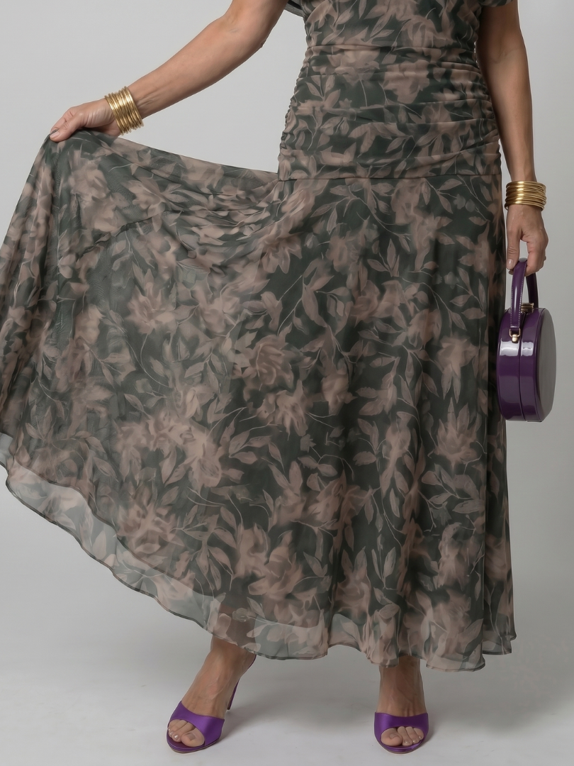 Calen | Sukienka Midi Off Shoulder