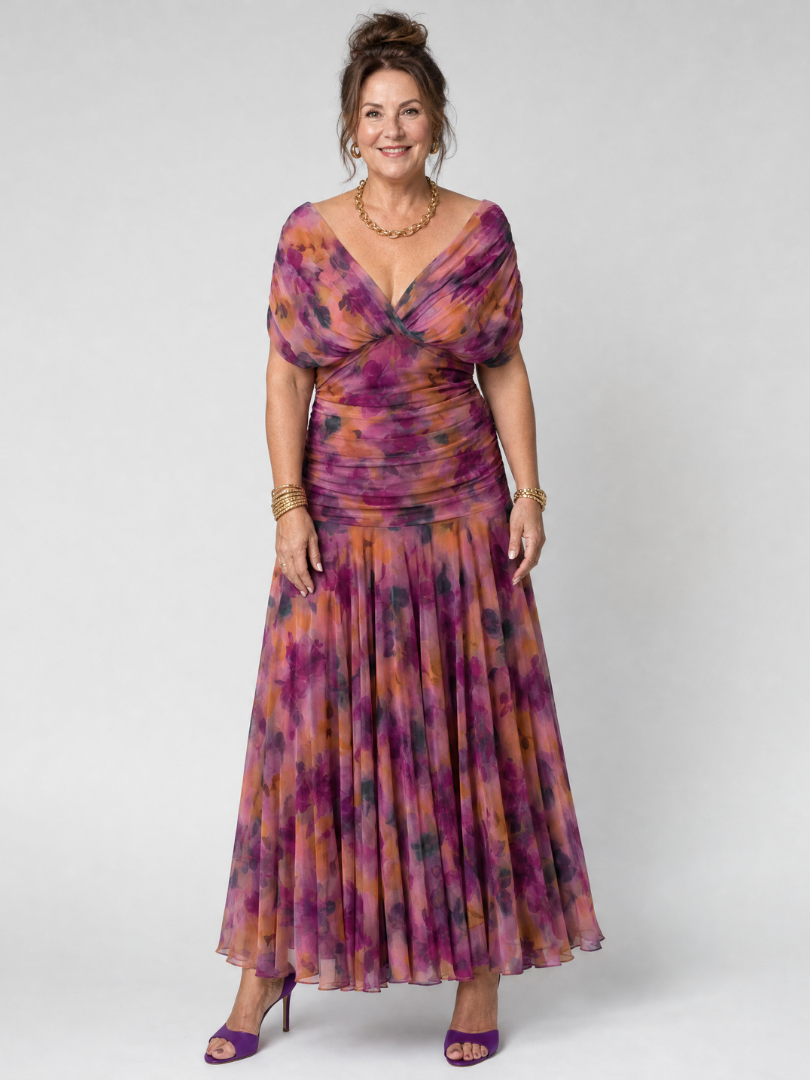 Calen | Sukienka Midi Off Shoulder