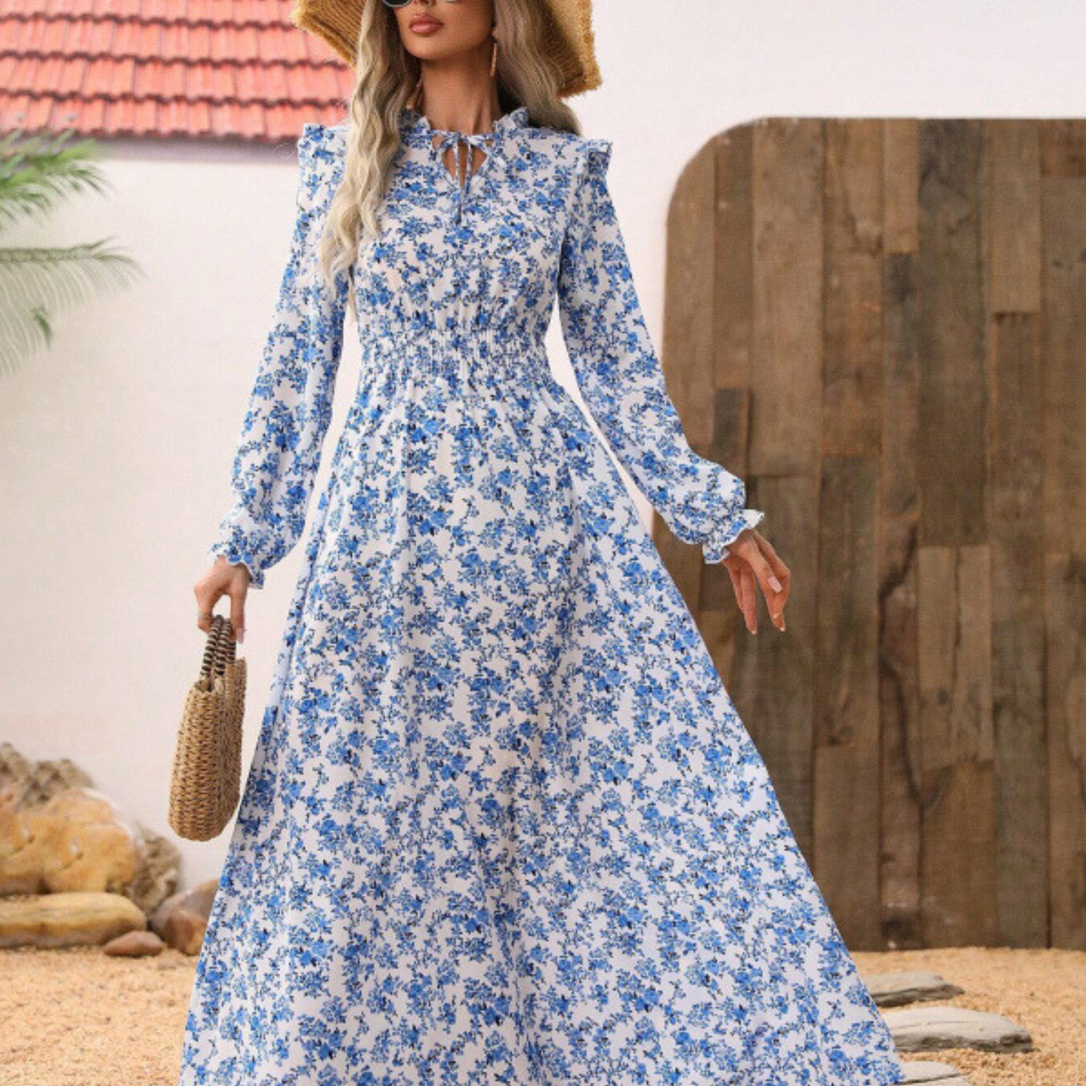 ADELA | Sukienka maxi