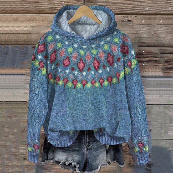 Melainy | Ciepła Nordic Hoodie