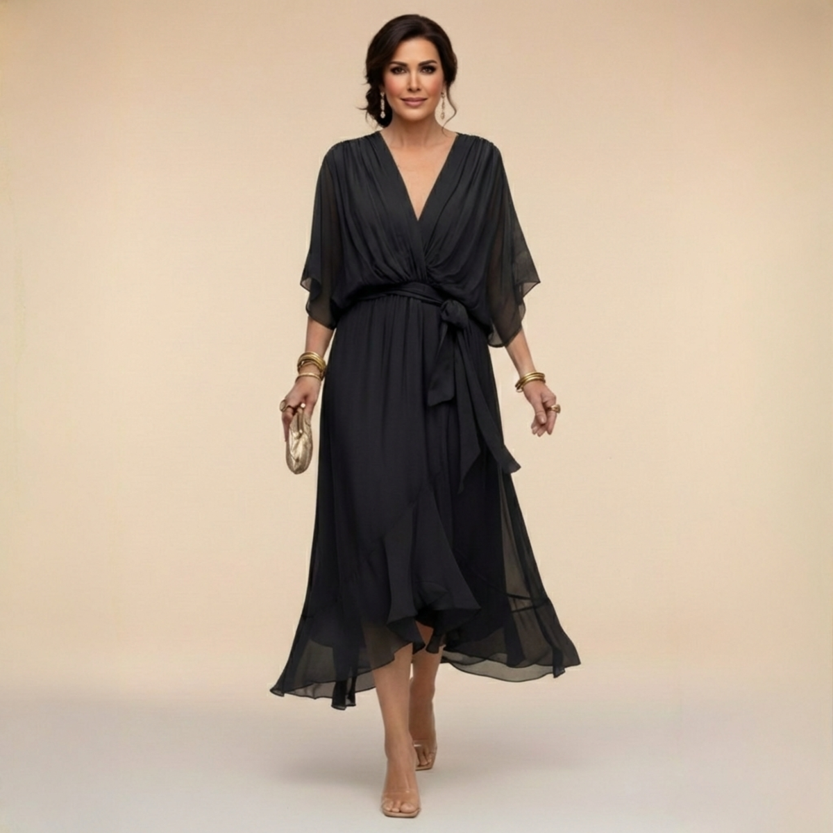 MONICA | Sukienka chiffon