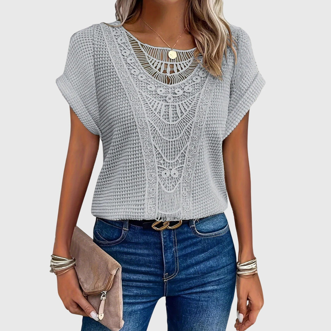 Pearl™ | Elegancka Bluzka w Stylu Ibiza