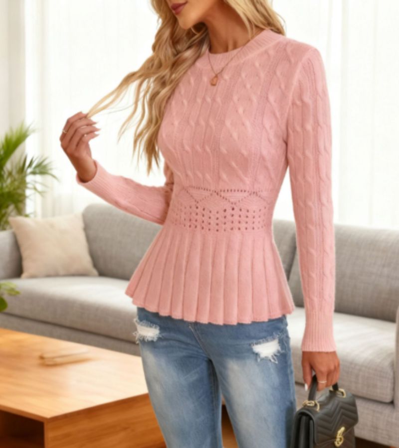 Seyla | Wyrafinowany Sweter
