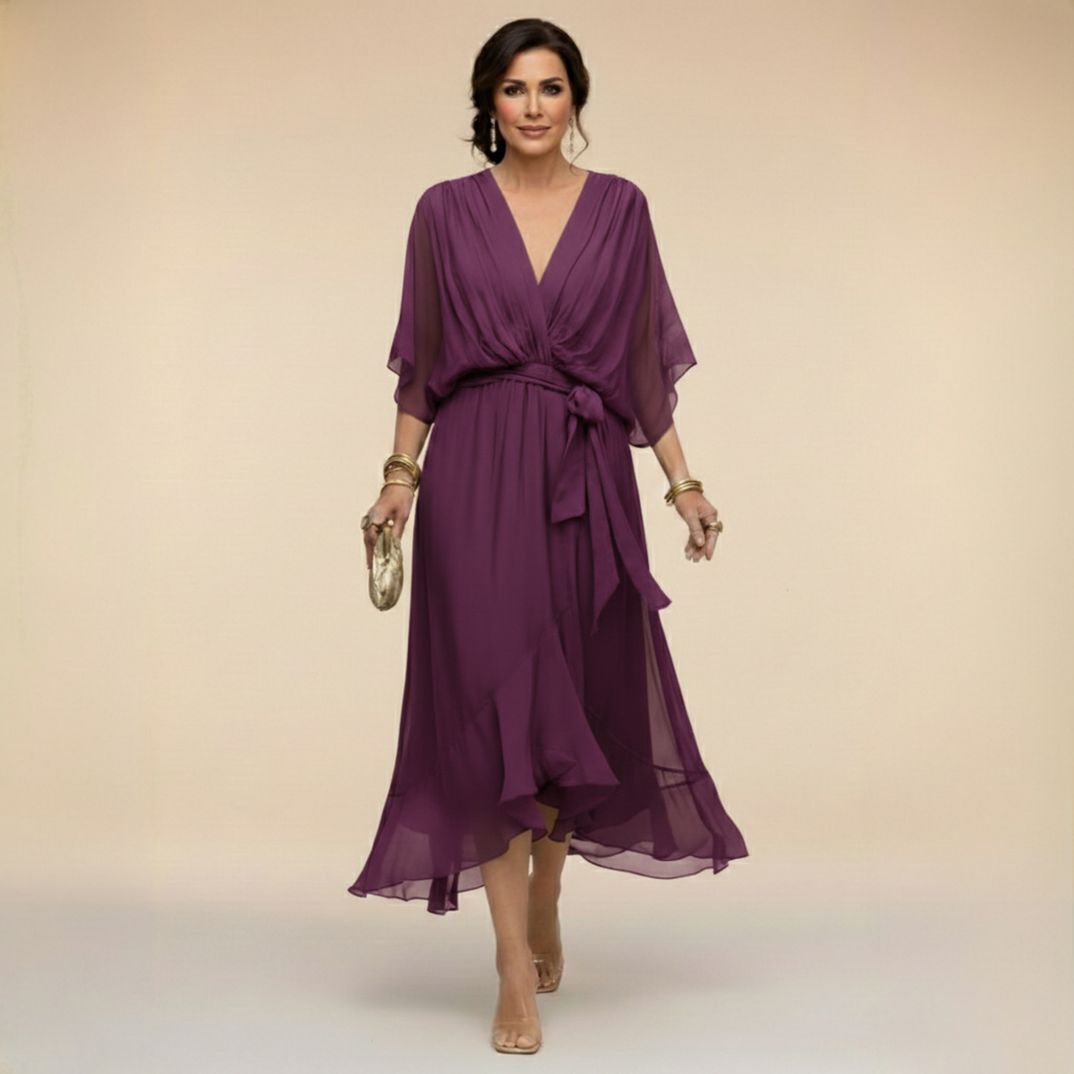 MONICA | Sukienka chiffon