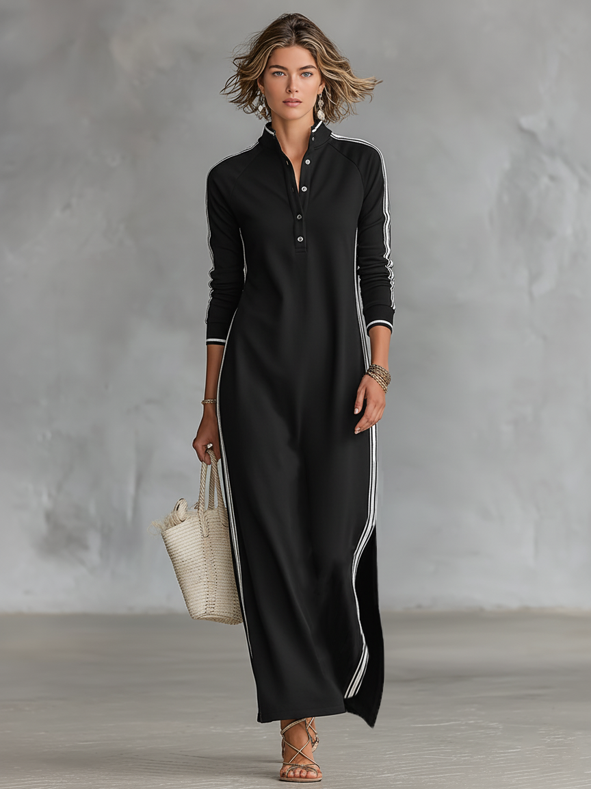 Taryndrae | Elegancka Sukienka Maxi