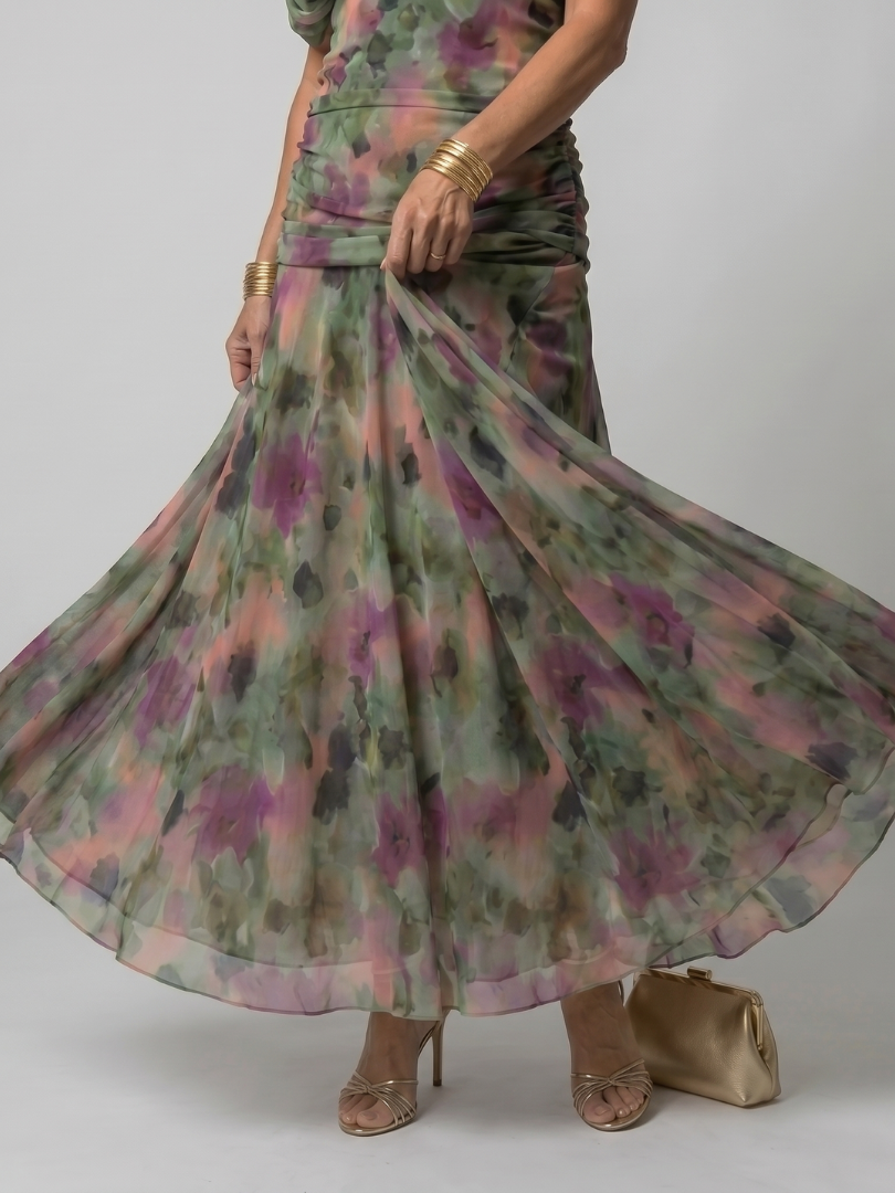 Calen | Sukienka Midi Off Shoulder