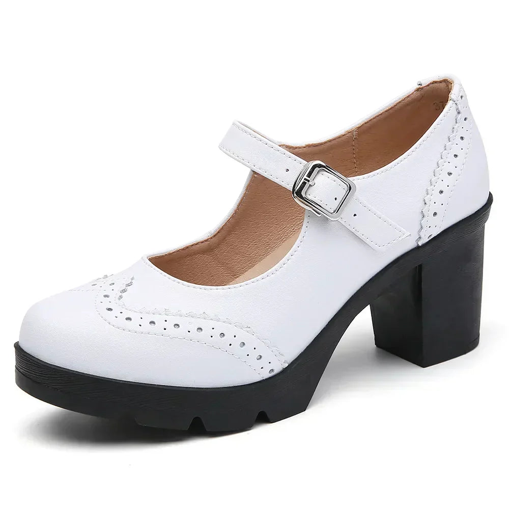 Tyra™ | Eleganckie Skórzane Szpilki