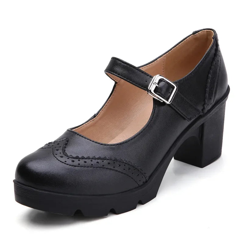 Tyra™ | Eleganckie Skórzane Szpilki
