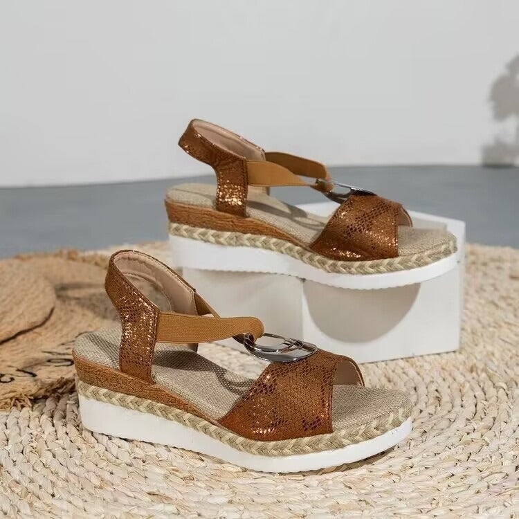 Myla – Eleganckie Sandały na Platformie