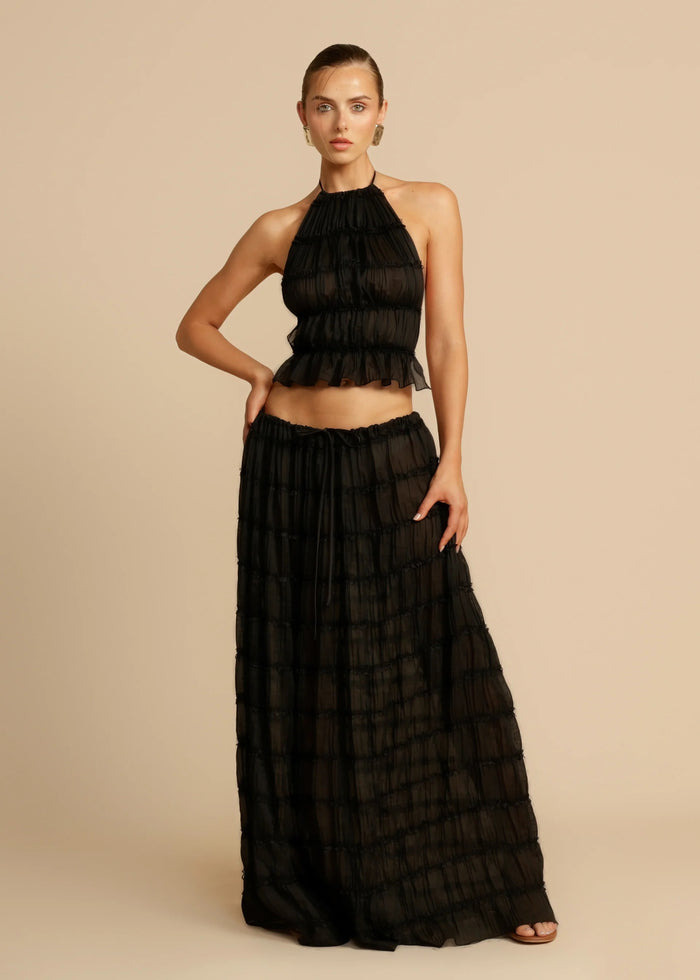 Victoria Set | Spódnica Maxi i Top Halter