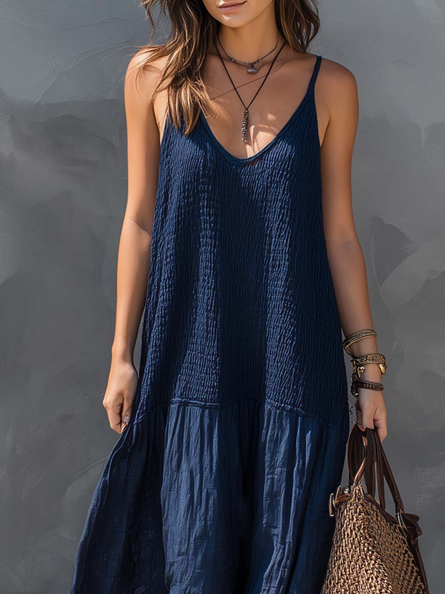 LUNA | Maxi Sukienka Boho Patchwork