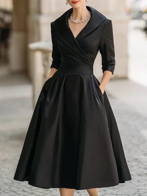 ALICIA | Elegancka sukienka midi