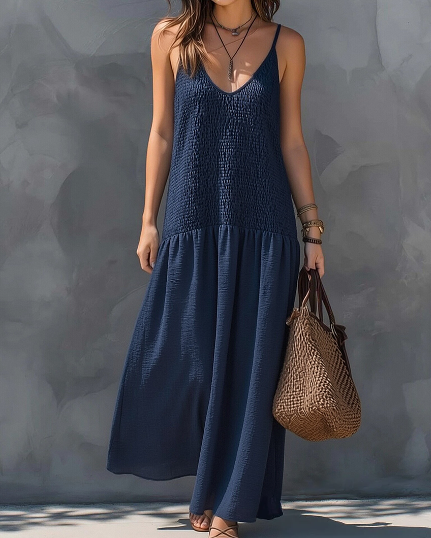 LUNA | Maxi Sukienka Boho Patchwork