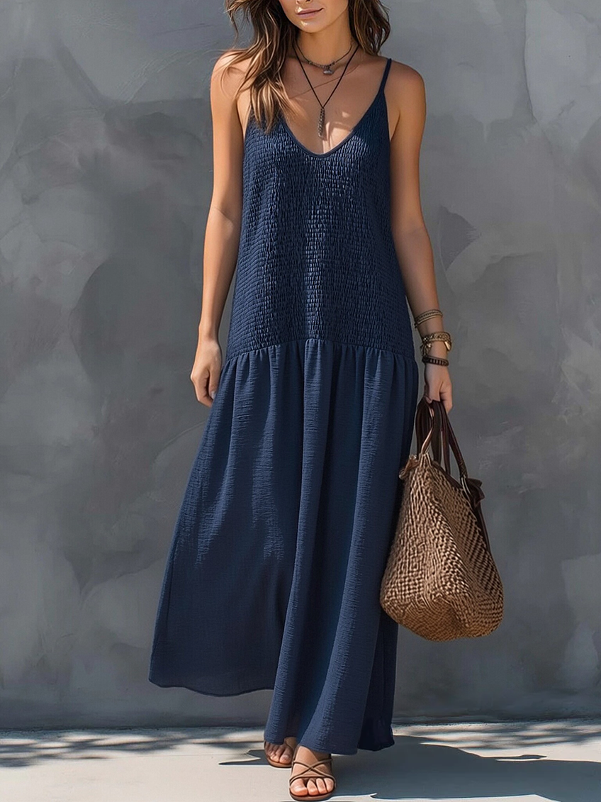 LUNA | Maxi Sukienka Boho Patchwork