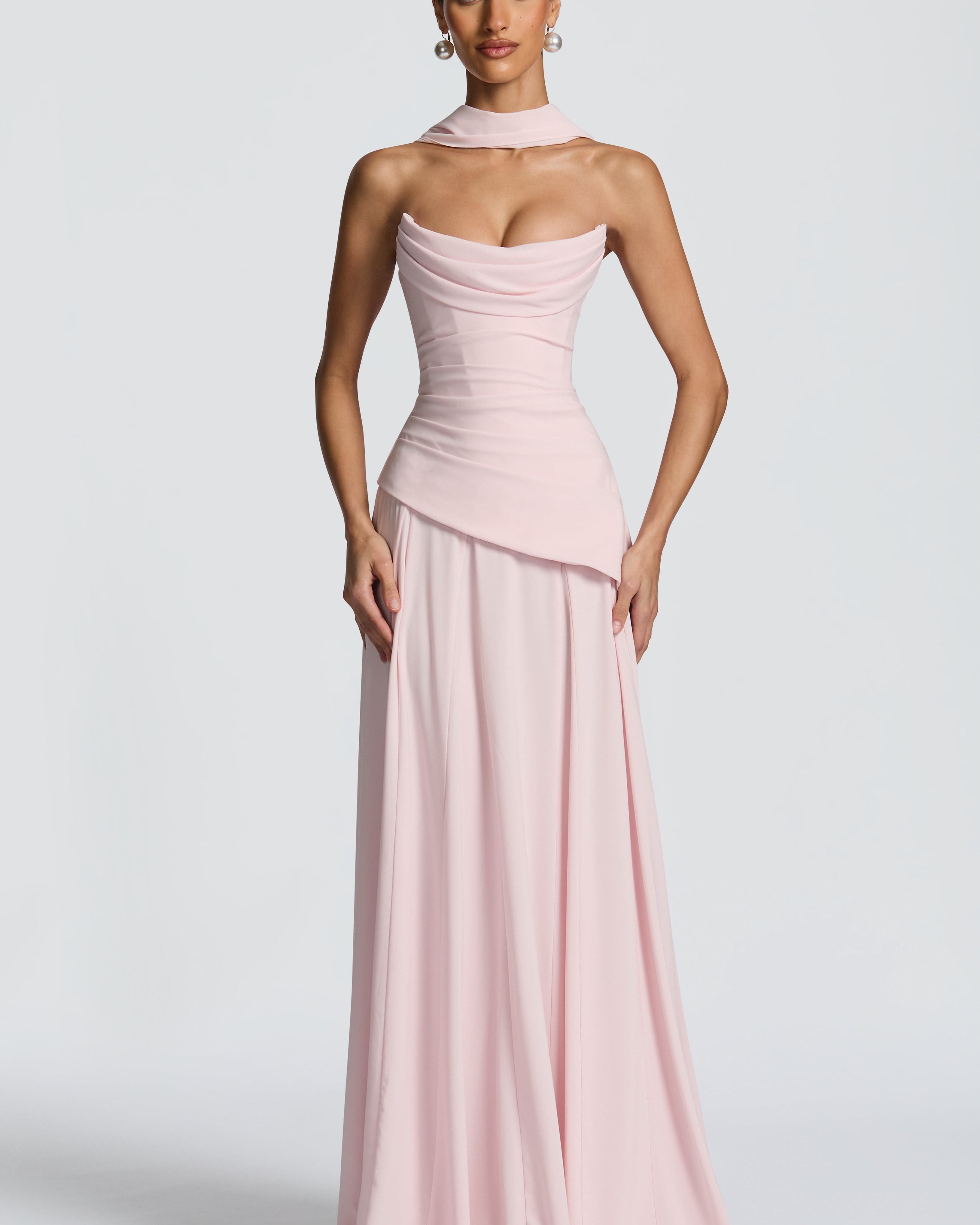 Suknia Maxi Patricia – Blush